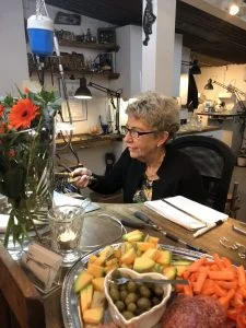 Silversmide workshop deltagare