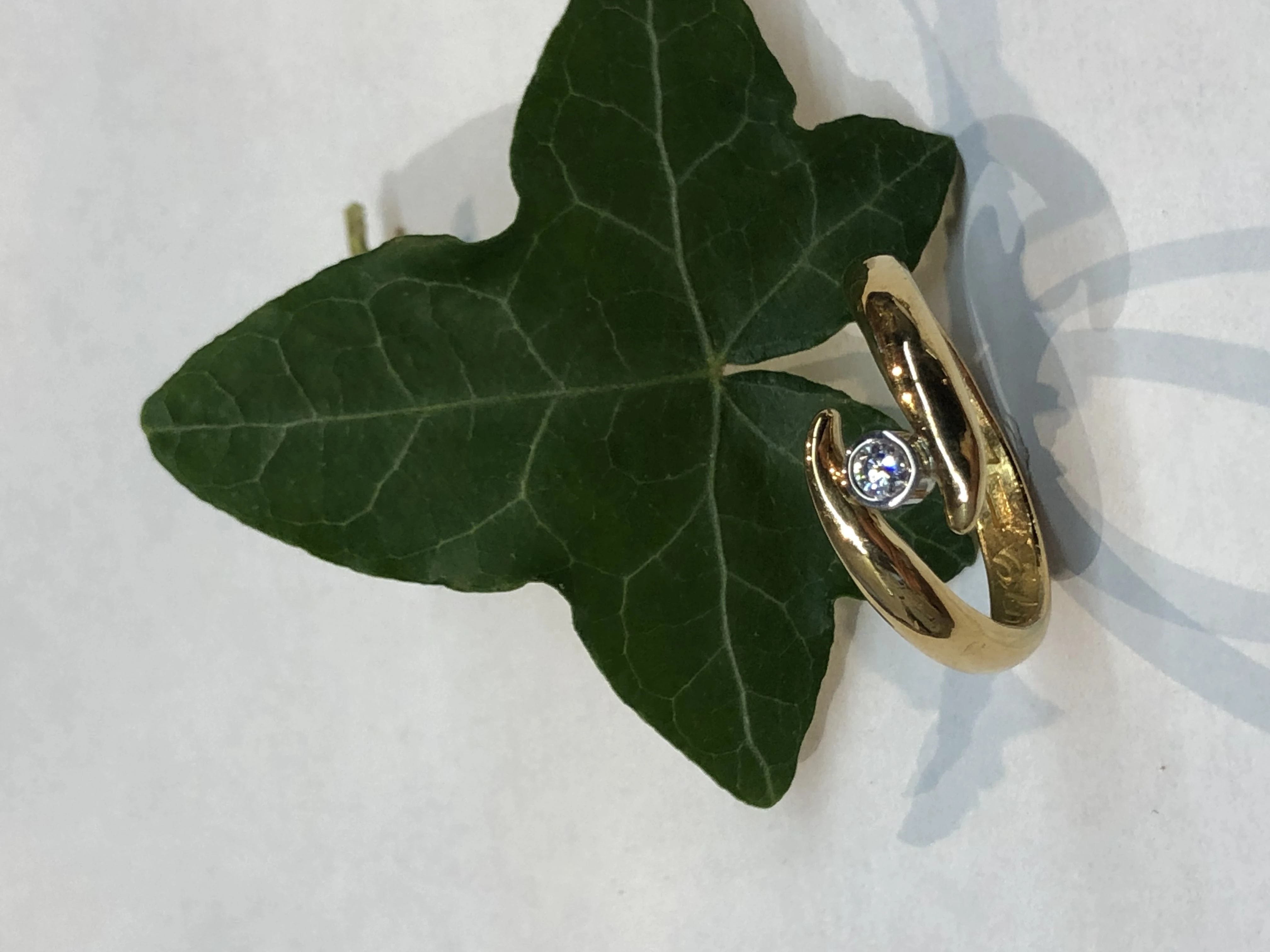 Ring i silver